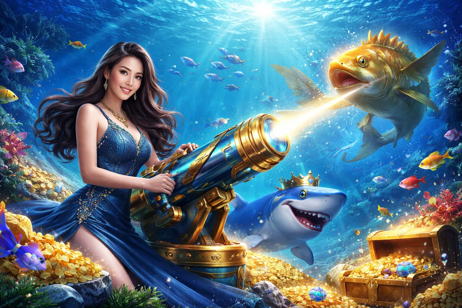 Hình ảnh đánh giá trò chơi Bắn cá online VIP